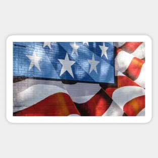 The Stars and Stripes Sticker